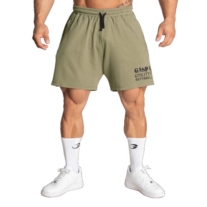 GASP Thermal Shorts 6 Washed Green XXXL