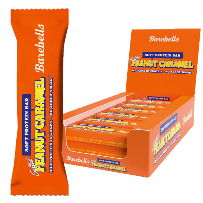 Barebells Protein Softbar 12 x 55g Riegel Kiste Choco Caramel