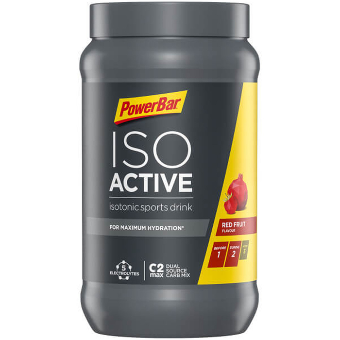 PowerBar ISO Active Isotonic Sports Drink 1320g Red Fruit Punch