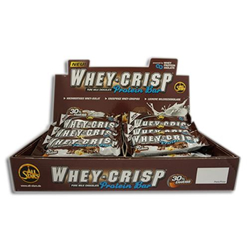 All Stars Whey-Crisp Protein Pro Bar 24 x 50g 30% Eiwei...