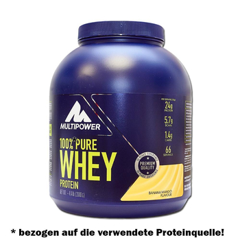 Multipower 100% Whey Protein 2000g Dose