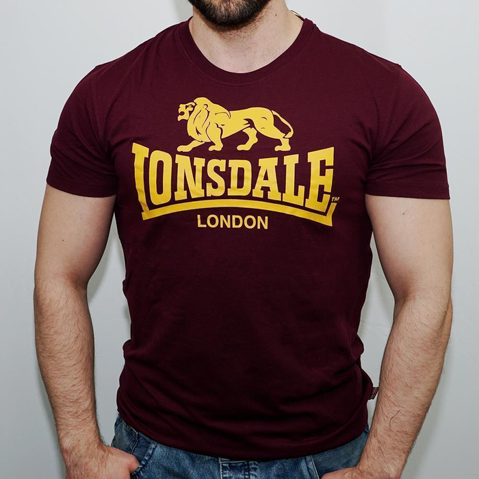 Lonsdale London T-Shirt verschiedene Farben XL Oxblood