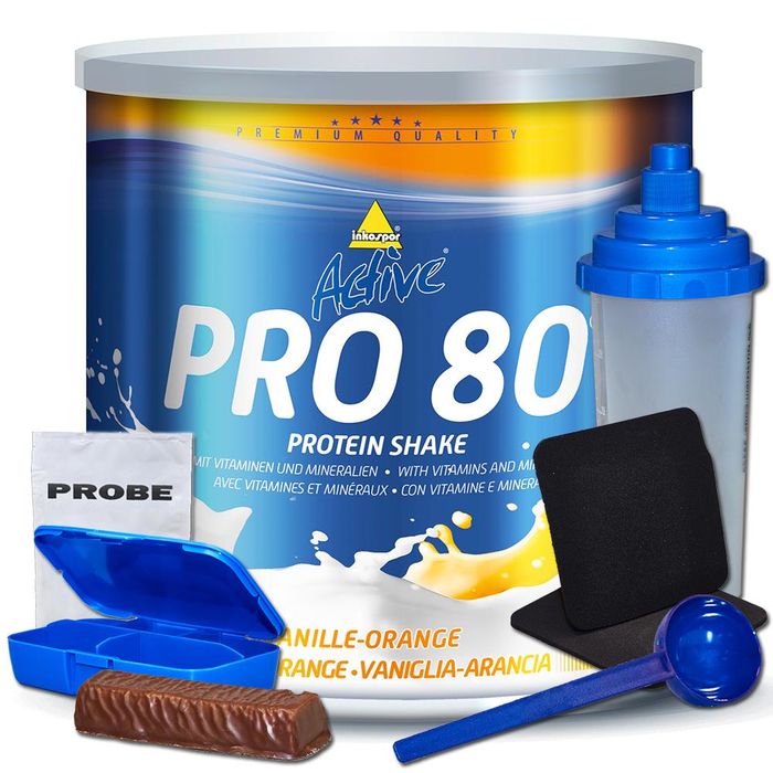 Inko Active Pro 80 750g Protein Eiwei Dose + Bonus