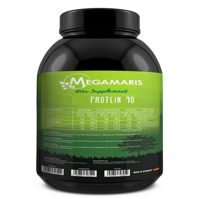 Megamaris Protein 90 2 kg Dose Schoko