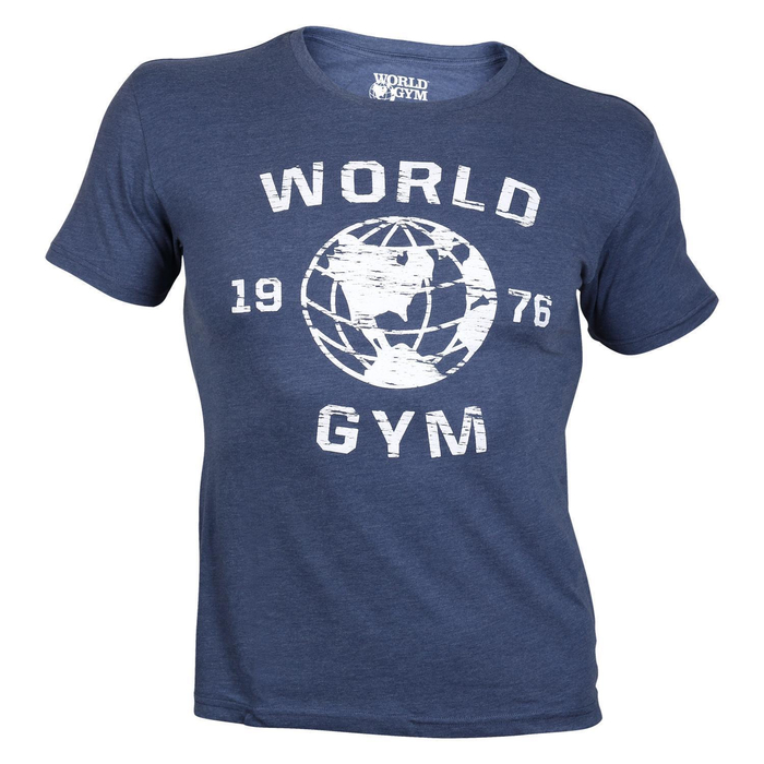 World Gym T-Shirt since 1976 blue