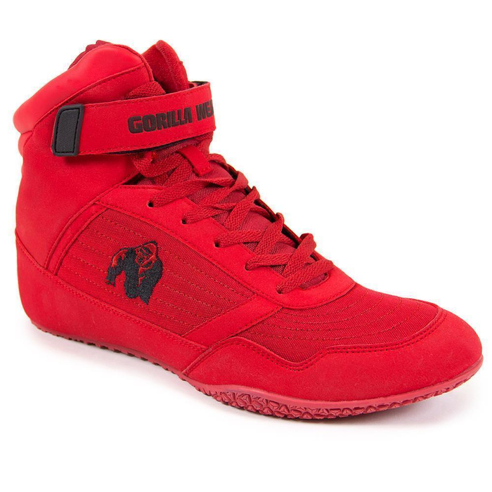 Gorilla Wear Shoes High Tops Red