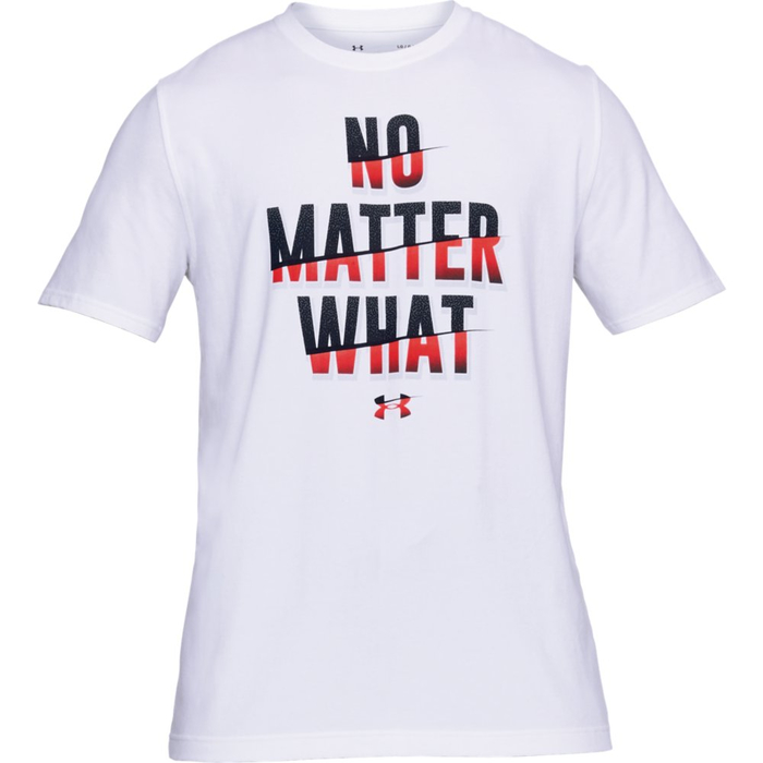 Under Armour No Matter What Herren T-Shirt 1305664 Weiss S