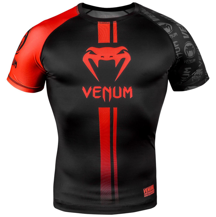 Venum Logos Rashguard - Short Sleeve XXL