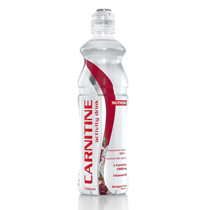 Nutrend Carnitine Activity Drink with Caffeine 750ml Flasche Lemon