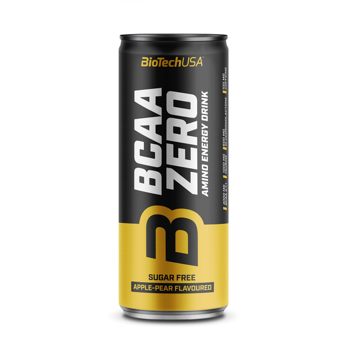 BioTechUSA BCAA Zero Energy Drink 330ml Dose Raspberry-Lime