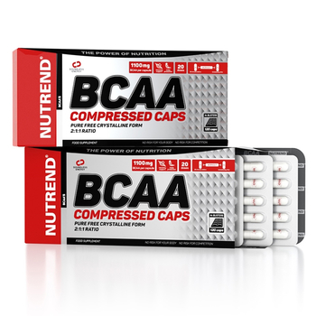 Nutrend BCAA Compressed Caps 120 Kapsel Packung