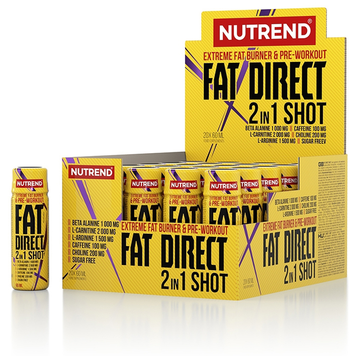 Nutrend Fat Direct Shot 20 x 60ml Ampulle