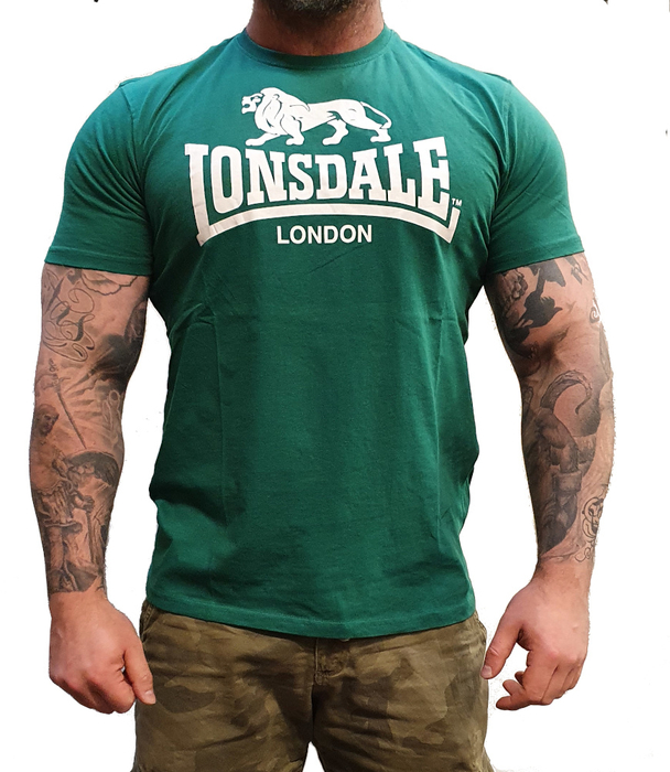 Lonsdale London T-Shirt verschiedene Farben Bottle Green XXL