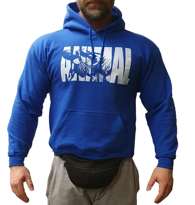 Universal Nutrition Animal Hooded Sweater Blau XL