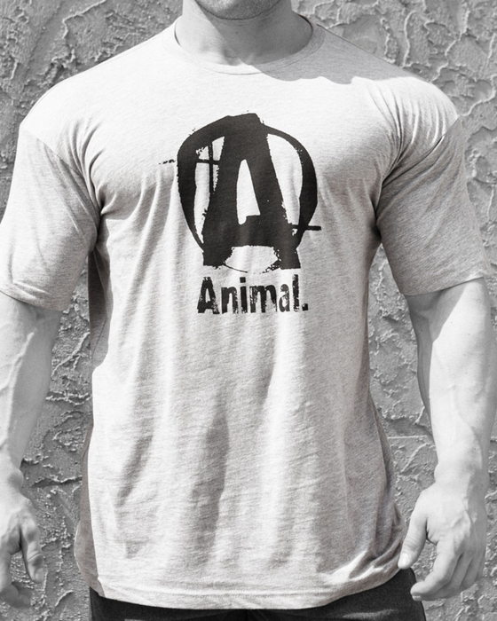 Universal Nutrition ANIMAL LOGO Shirt Grey XXL