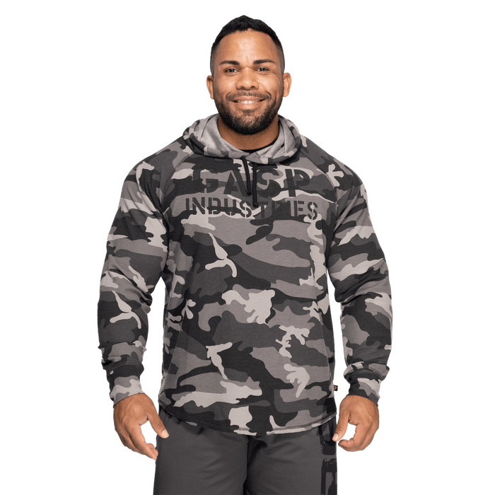 GASP Long Sleeve Thermal Hoodie Tactical Camo XL