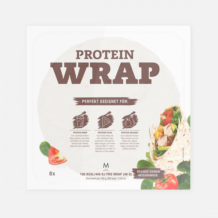 More Nutrition More Protein Wraps 320g (8 Stck)