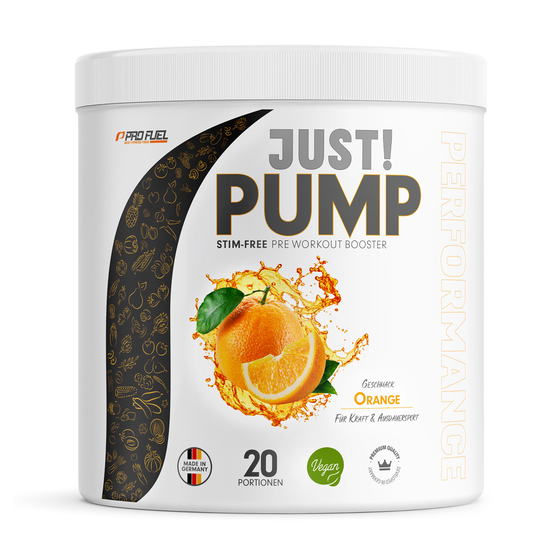ProFuel Just! Pump Stim Free Booster 400g Dose Orange