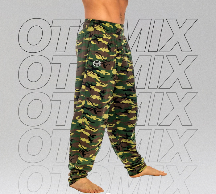 Otomix Workout Pants American Baggy Pant Wall grey/camo
