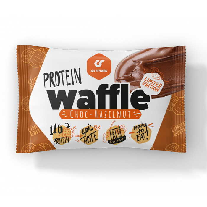 Go Fitness Protein Waffle 50g Waffel Chocolate Hazelnut