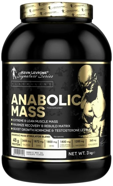 Kevin Levrone Anabolic Mass 3kg Weight Gainer Dose Snikers