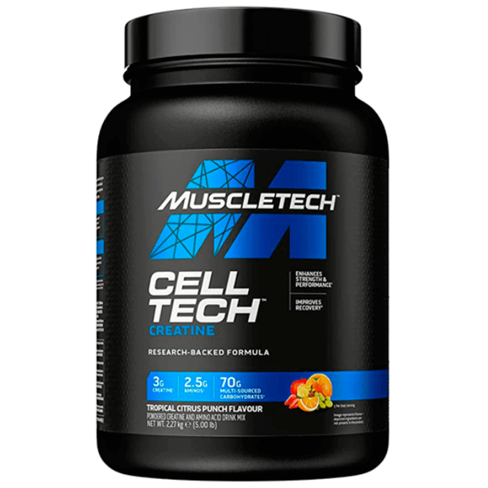 Muscletech Performance Series Cell-Tech Creatine 2,27kg Pulver Dose Fruit Punch