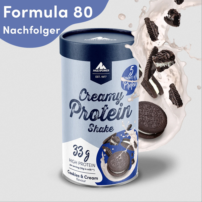 Multipower Creamy Protein Shake 420g Erdnuss-Karamell
