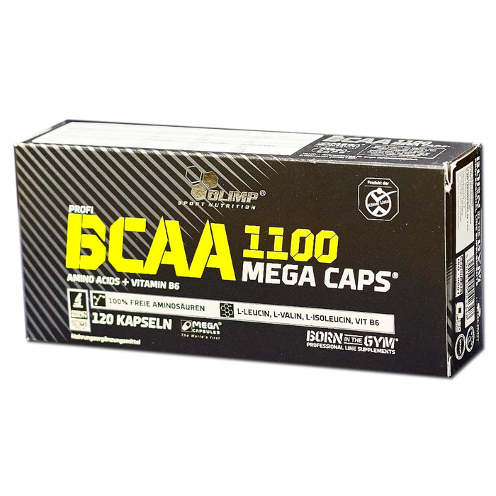 Olimp BCAA 1100 Mega Caps 120 Kapseln  1290mg